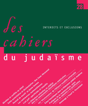 Cahiers du judaïsme, no 28